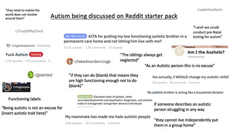genes, environment and brain development). . Reddit autism